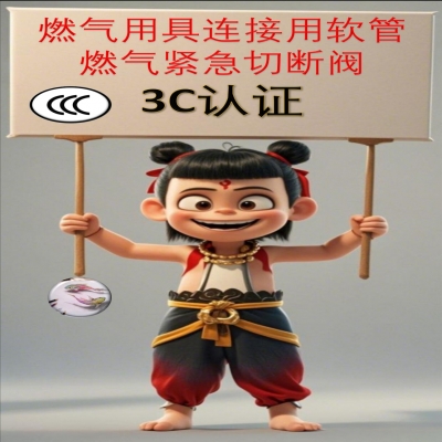 新出燃?xì)庥镁哌B接用軟管3C認(rèn)證證書！